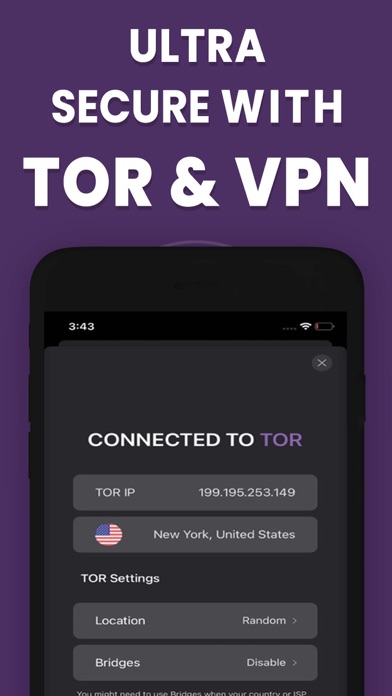 TOR Browser - Onion Web VPNのおすすめ画像3