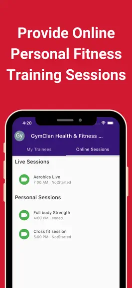 Game screenshot Gymclan apk