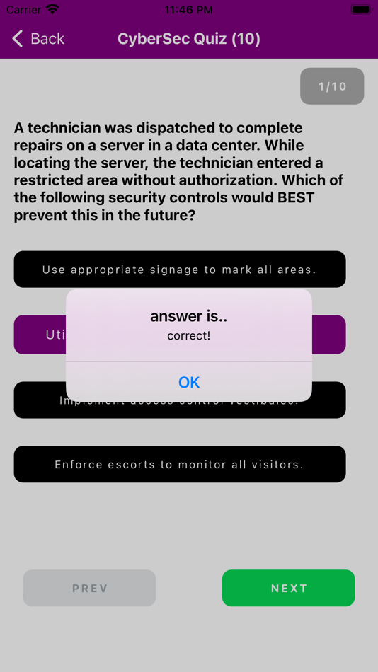 #4. CyberSec Quiz (iOS) 게시자: Dagmara Zawada