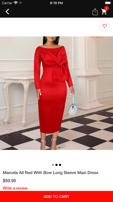 Hot Fashionista iPhone screenshot 4 - Shopping app