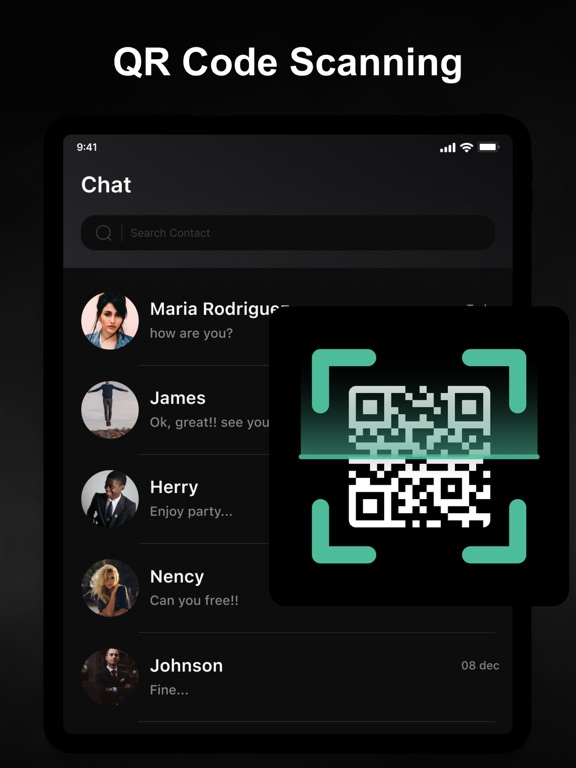WT Scan for Web 2026 iPad screenshot 6 - Social Networking app