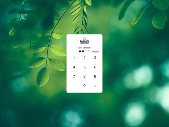 Exchange Bank & Trust iPad screenshot 2 - Finance app