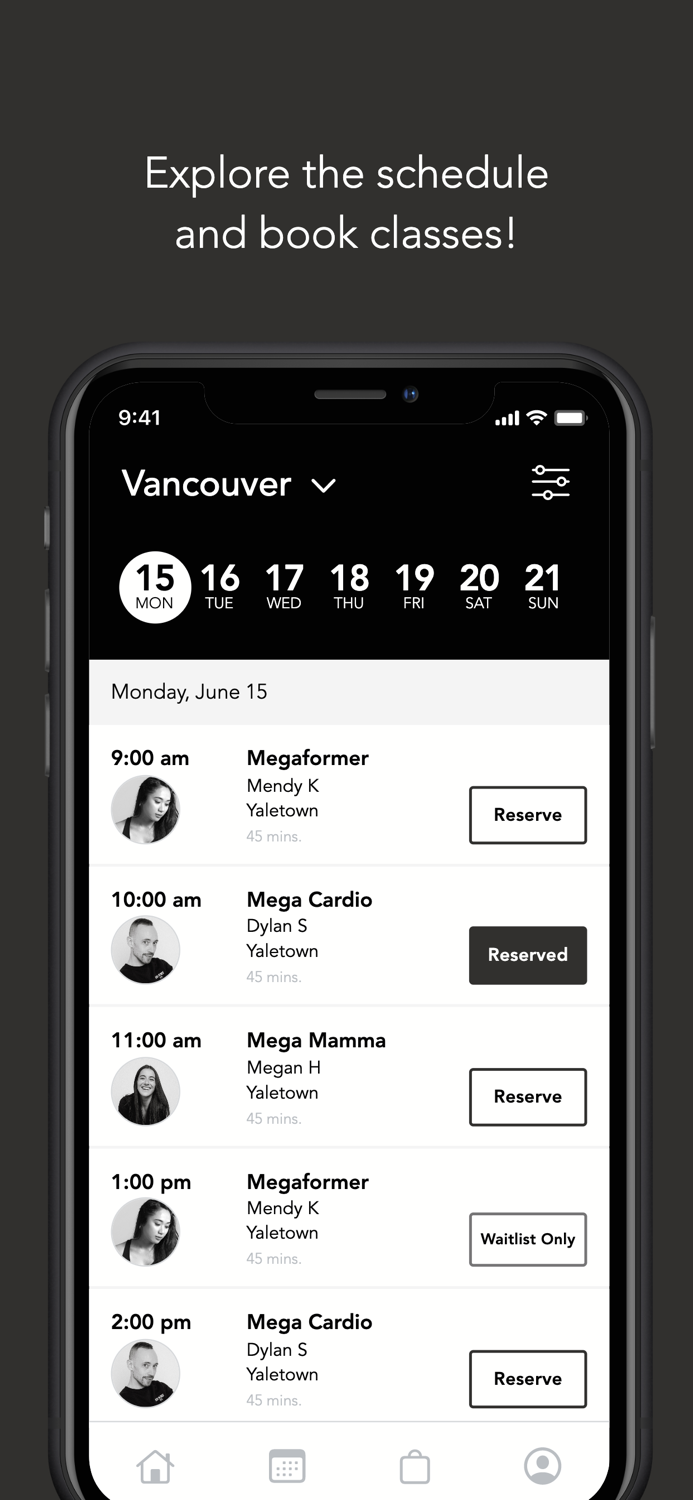 Lagree West Booking App