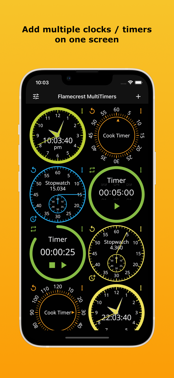 Flamecrest MultiTimers
