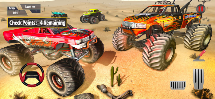 Monster Truck Stunts Game