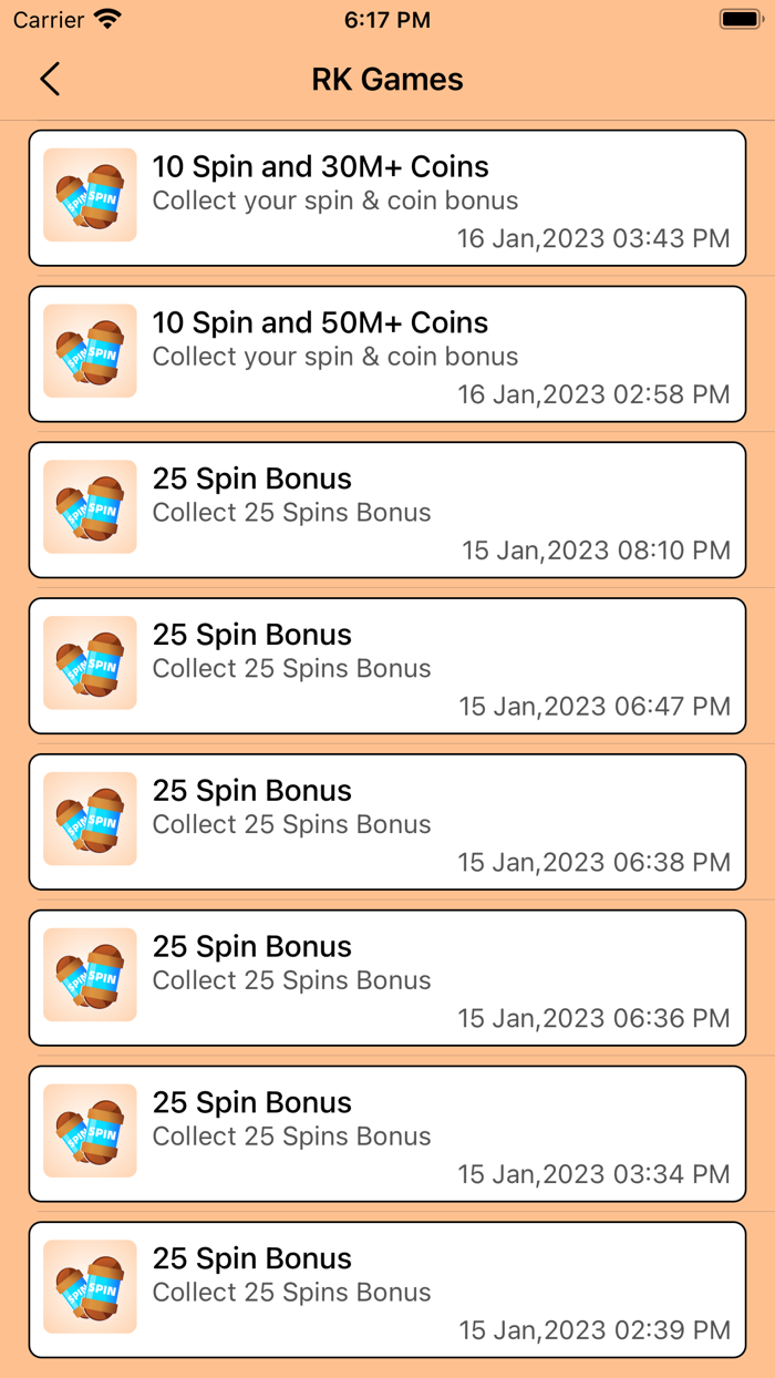 Spin Link - CM Spins