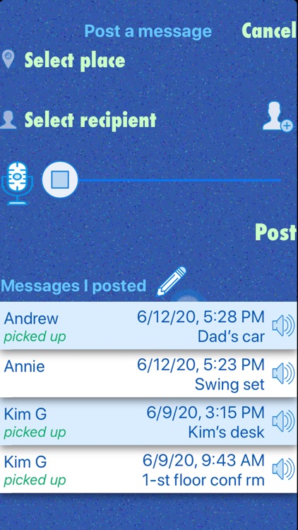 Post a Message