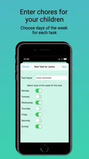 easy chores - children's tasks iphone screenshot 3