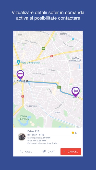 Echotaxi Galati 920 Screenshot