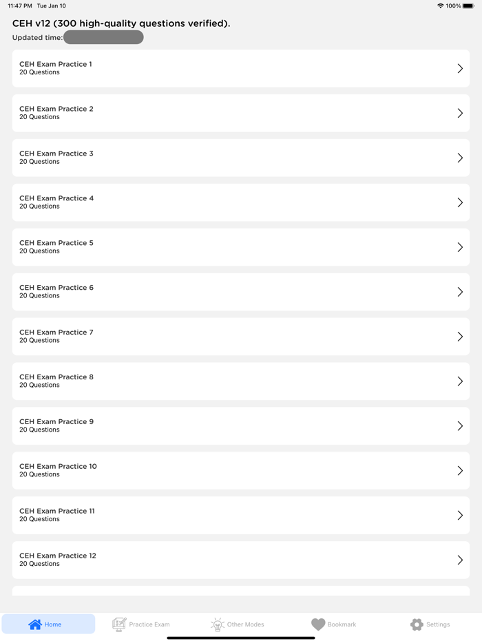 CEH v12 Updated 2023