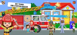 My Town : Fire station Rescue - Screenshot 1