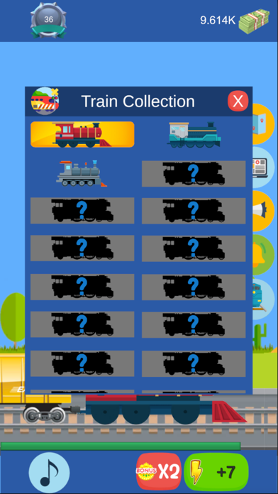 Idle Train Tycoon Screenshot