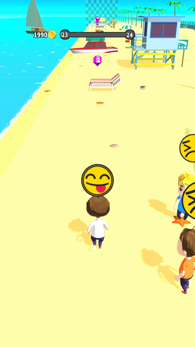Screenshot #1 pour Beach Runner 3D