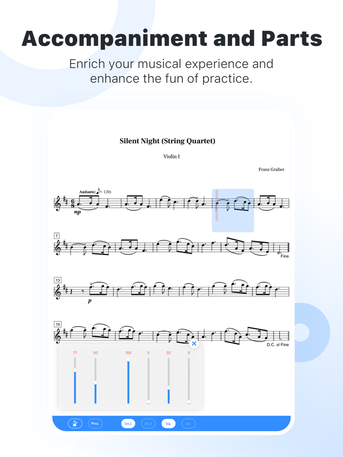 Violy SyncedDemo and MusicSheet