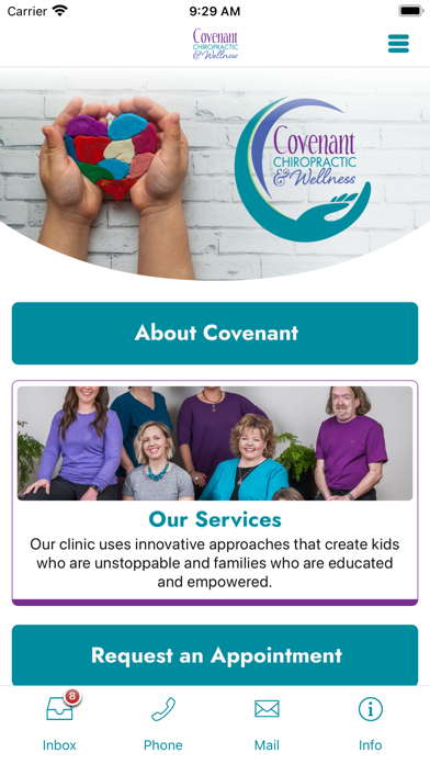 Covenant Chiro & Wellness Screenshot
