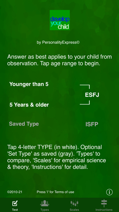 Screenshot #1 pour Develop Your Child