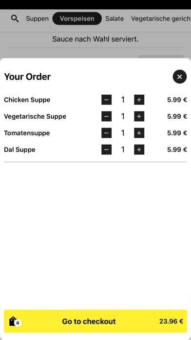 Masala Indian Restaurant Screenshot