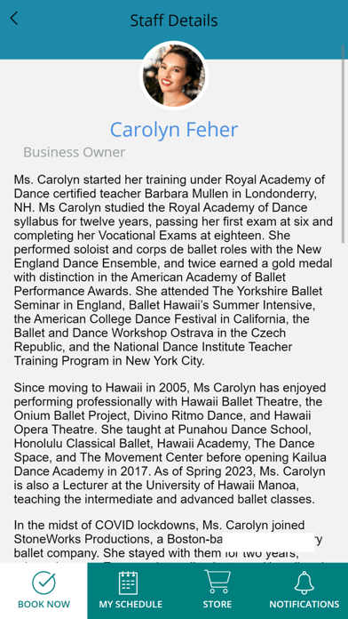 Kailua Dance Academy Screenshot