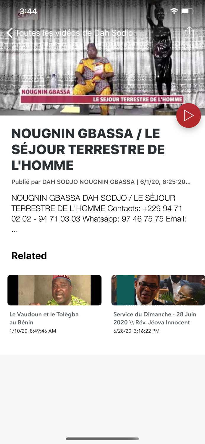 Sodjo TV  Web Tv and Radio