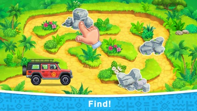 Screenshot #3 pour Dinosaure jeux de voiture 2 5