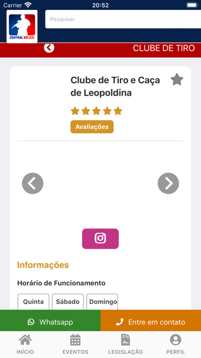 Central Bélico: Clubes de tiro Screenshot