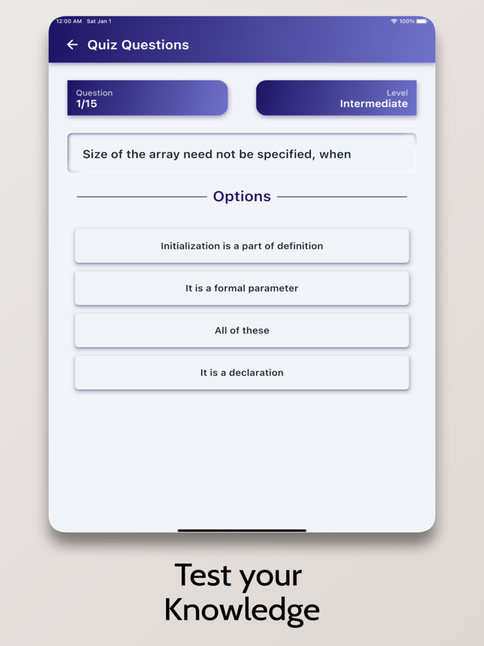 C Tutorial - Simplified