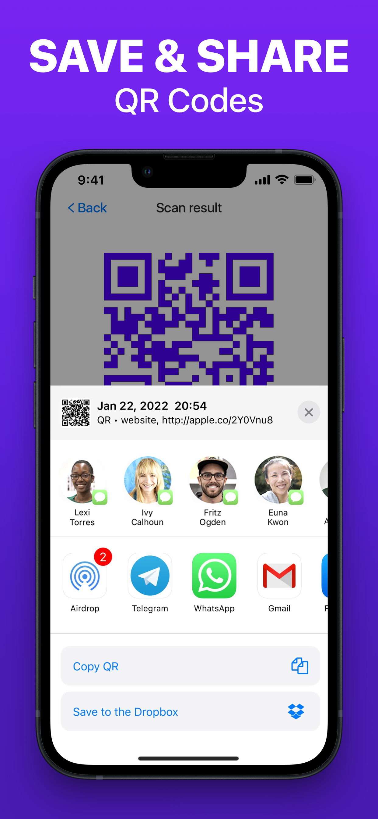 QR Code Reader, Scanner App