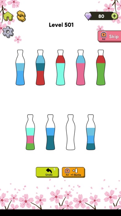 Color Bottle Sort: Water Pour Screenshot