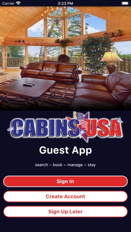 Cabins USA Guest App