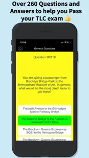 tlc exam test pro iphone screenshot 2