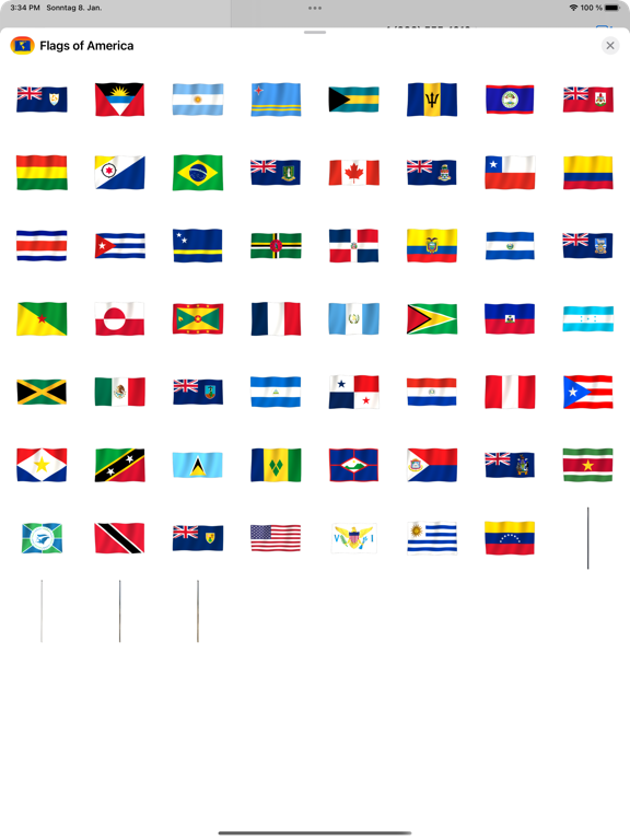 Screenshot #4 pour Drapeaux d'Amérique