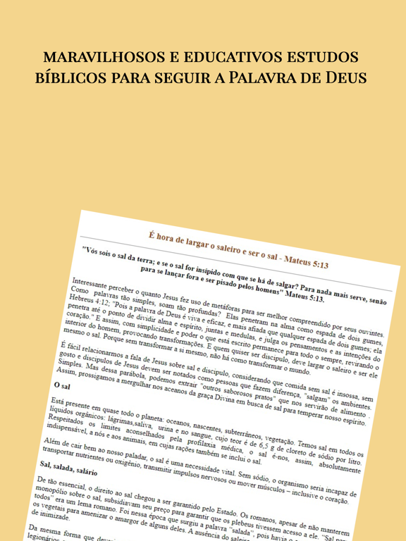 Estudo biblico em profundidade iPad screenshot 2 - Book app