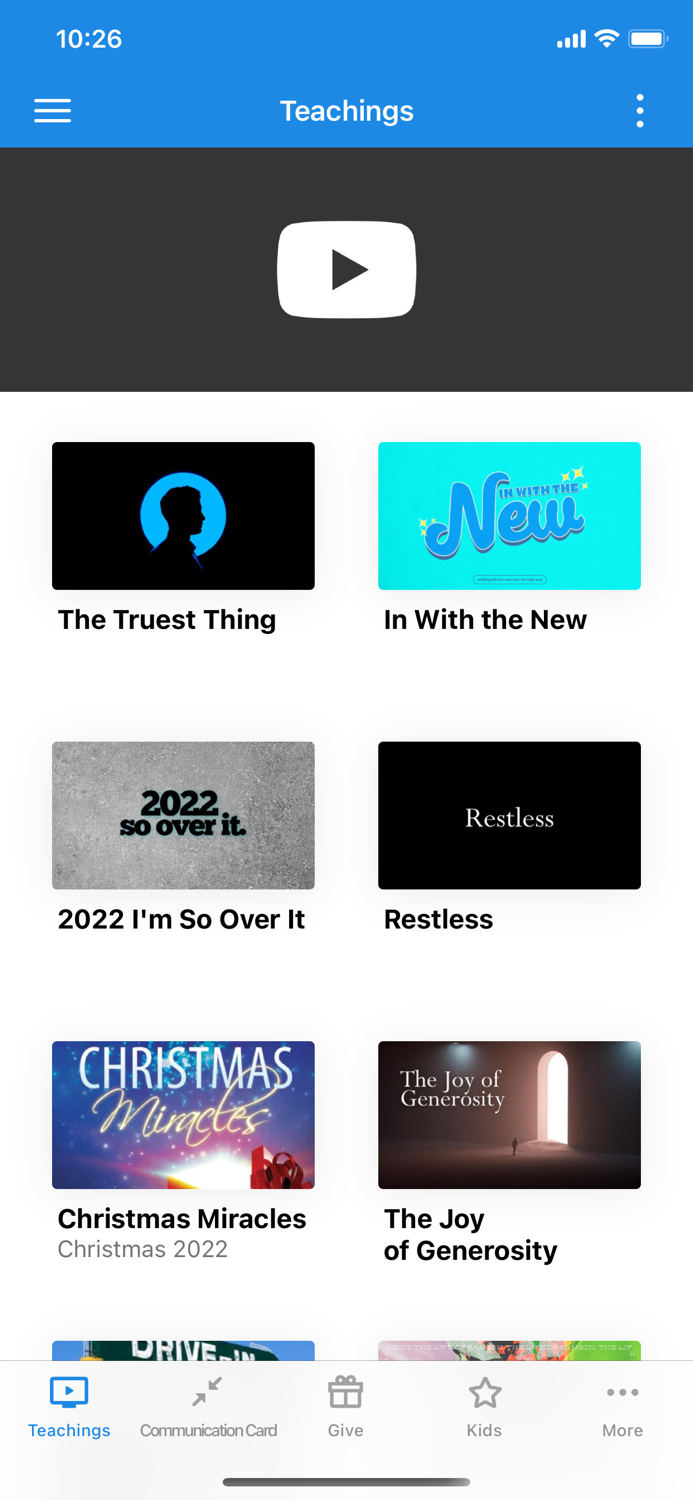 Hope Church Blaine App