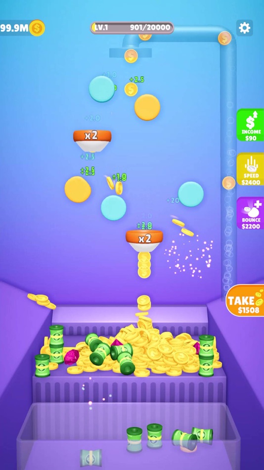#5. Coin Fever (iOS) 由: CHEF GAME STUDIO YAZILIM TEKNOLOJILERI LIMITED SIRKETI