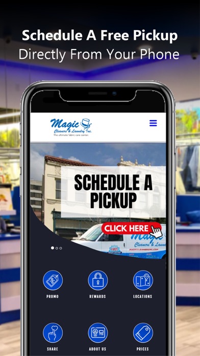 Magic Dry Cleaners and Laundry Screenshot