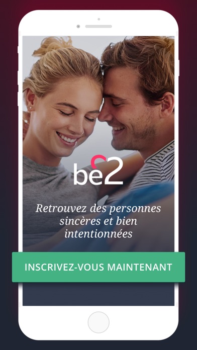 Screenshot #1 pour be2 – Matchmaking for singles