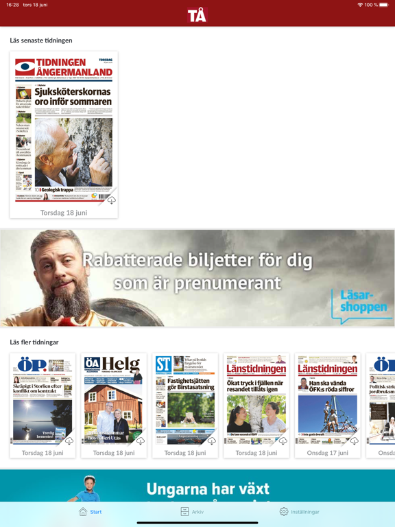 Screenshot #4 pour Tidningen Ångermanland e-tidn.