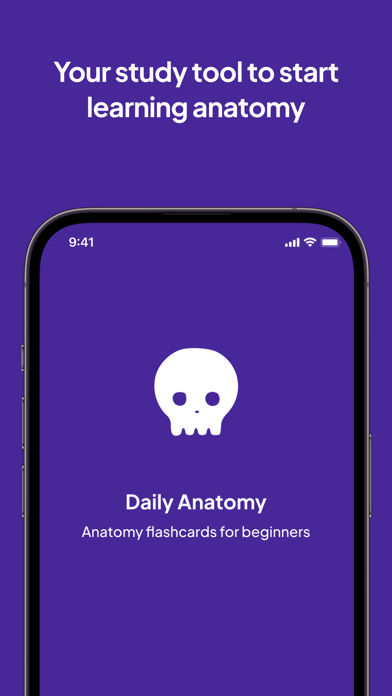 Screenshot #1 pour Daily Anatomy Flashcards