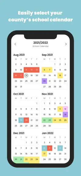 Game screenshot County School Calendar hack