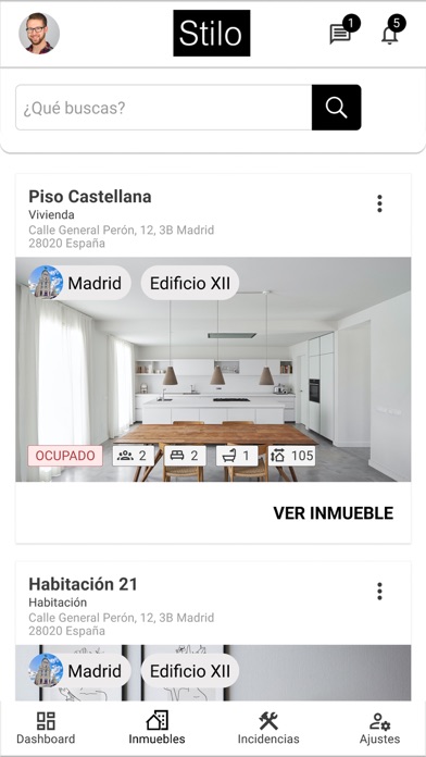 Stilo Administración Screenshot