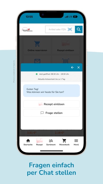 Hof- und Stadt-Apotheke Screenshot