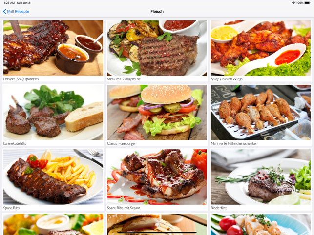 ‎Grill Rezepte zum Grillen Screenshot