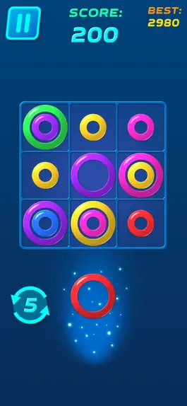 Game screenshot Color Rings: Match Puzzle hack