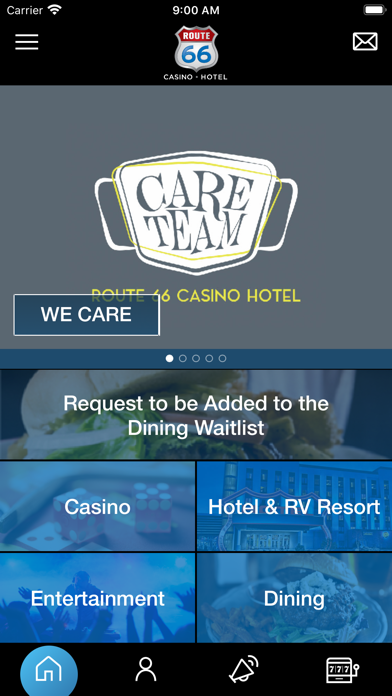 Route 66 Casino Hotel Screenshot