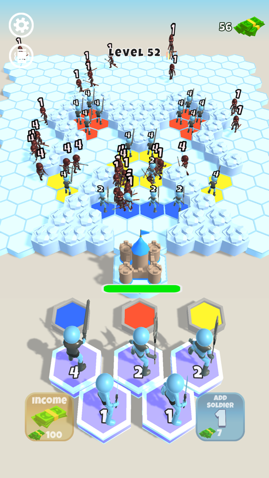 #5. Color Grid Defence (iOS) 由: Clocknest Games