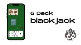 6 deck blackjack game.strategy iphone screenshot 1