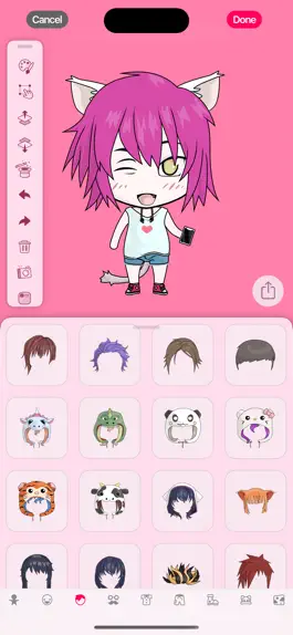 Game screenshot ChibiStudio - Character Maker apk