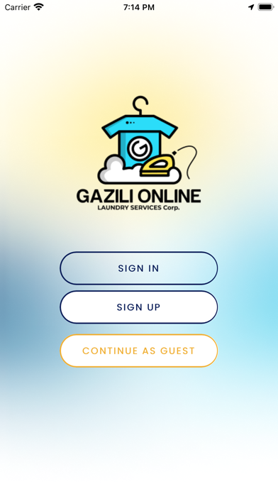 Gazili Laundry Services Screenshot
