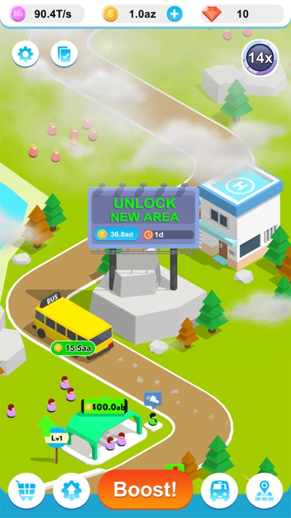 Idle Bus 3D ! screenshot-4