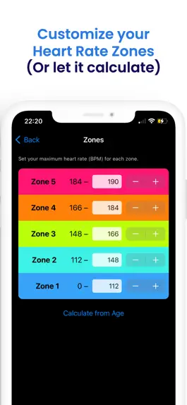 Game screenshot Zone Trainer: Heart Rate Zones hack